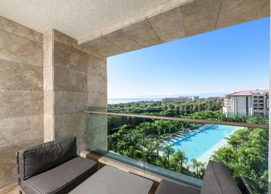 DOUBLE PARTIAL SEA VIEW Room, Regnum Carya, Antalya