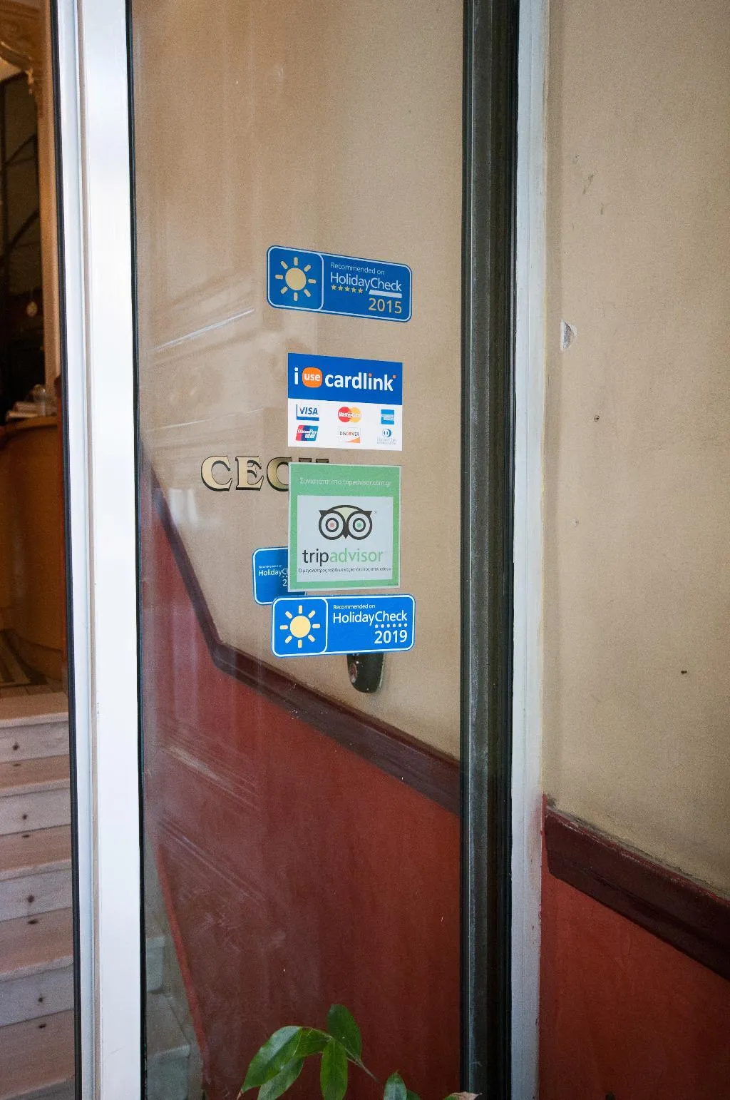 Lobby, Cecil hotel, Athens