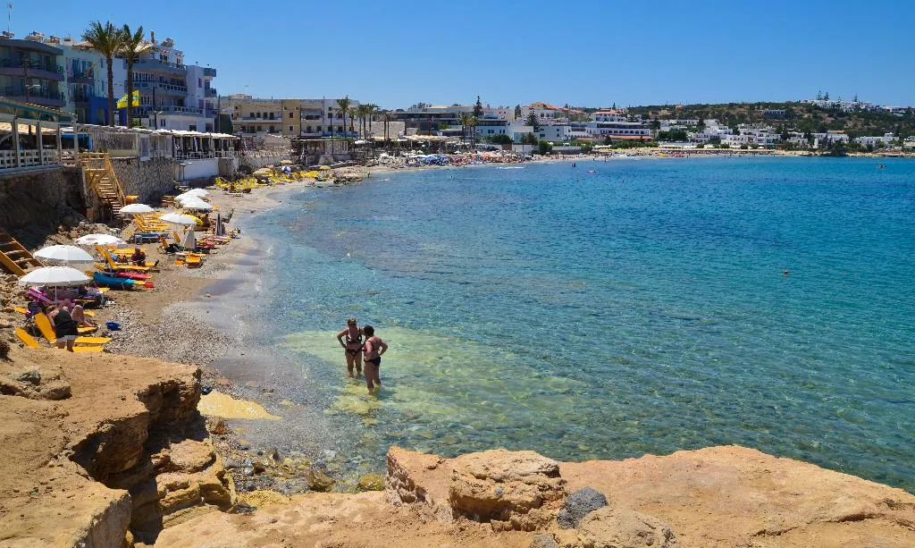 Beach, Hersonissos Central, Crete