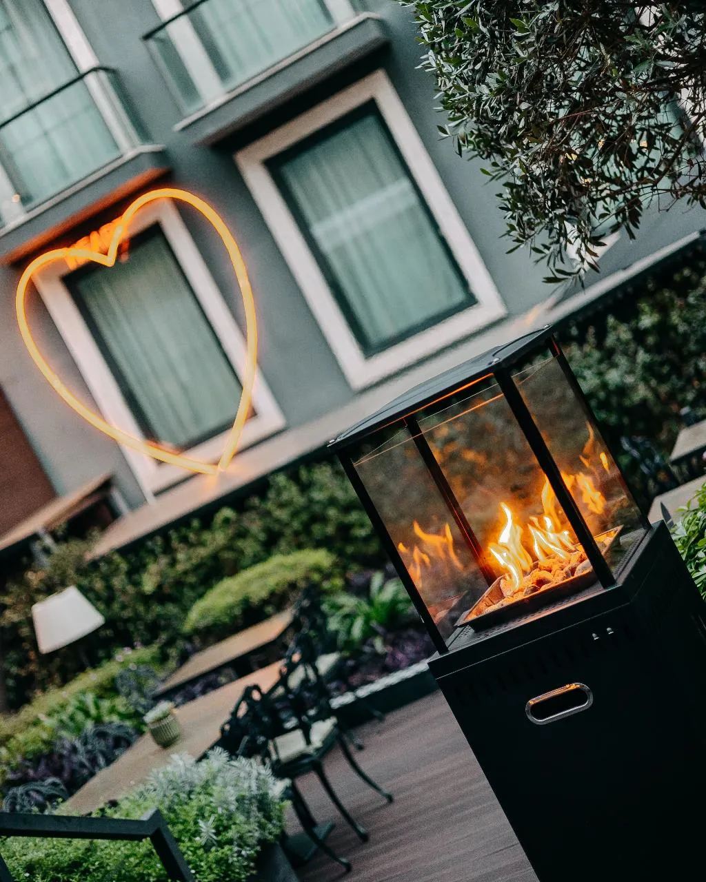 Terrace, 138 Liberdade Hotel, Lisbon