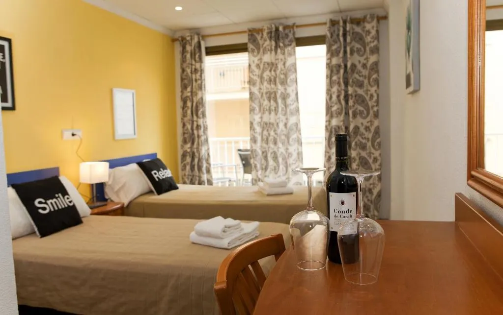 Room, The Hostal Tierramar, Majorca