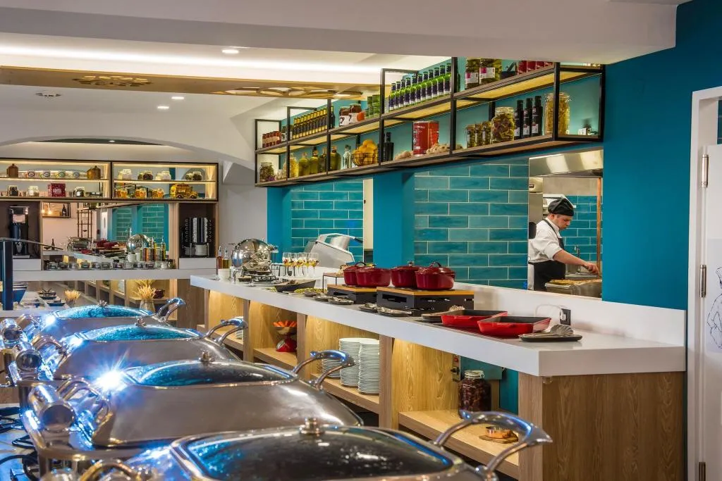 Restaurant, Infinity Blue, Crete