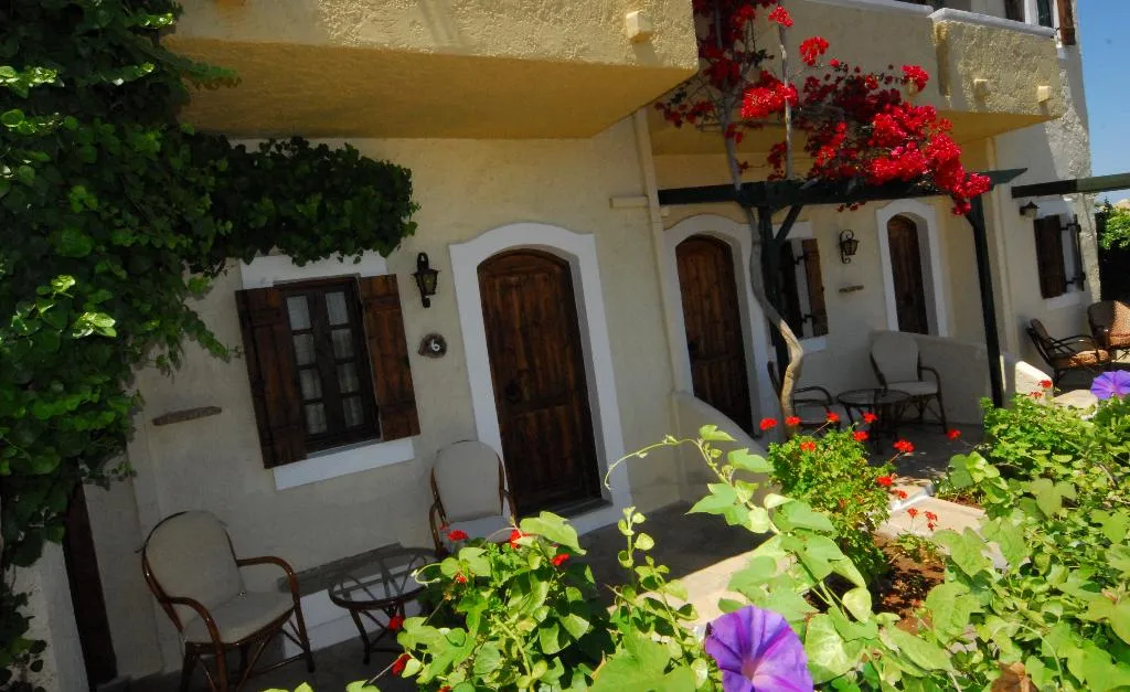 Terrace, Mila malia studios hotel, Crete