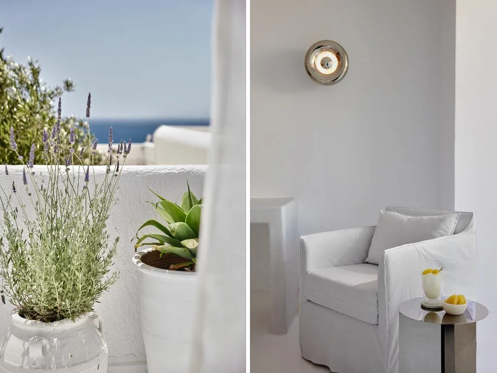 BUNGALOW SIDE SEA VIEW Room, Mykonos Blu, A Resort to Live, Mykonos
