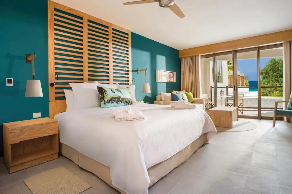 JUNIOR SUITE OCEAN VIEW KING BED Room, Dreams Natura Resort & Spa, Cancun Area