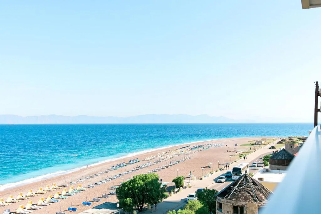 Beach, Riviera, Rhodes