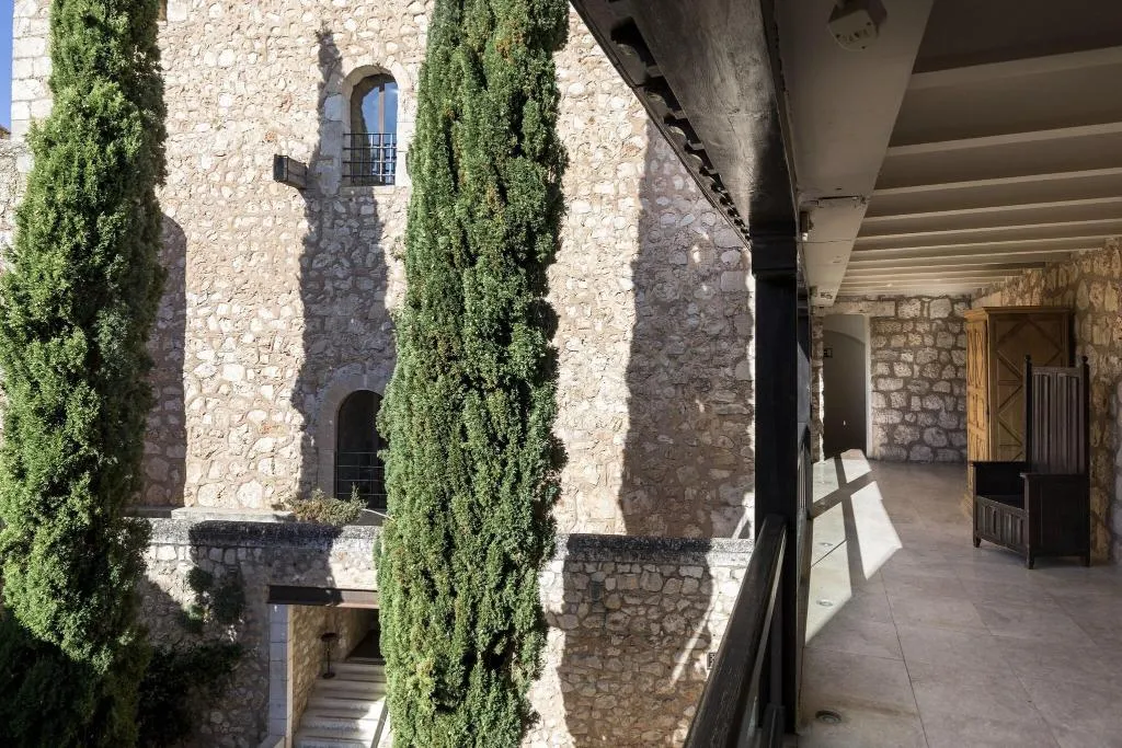 Terrace, Parador de Alarcon, Valencia