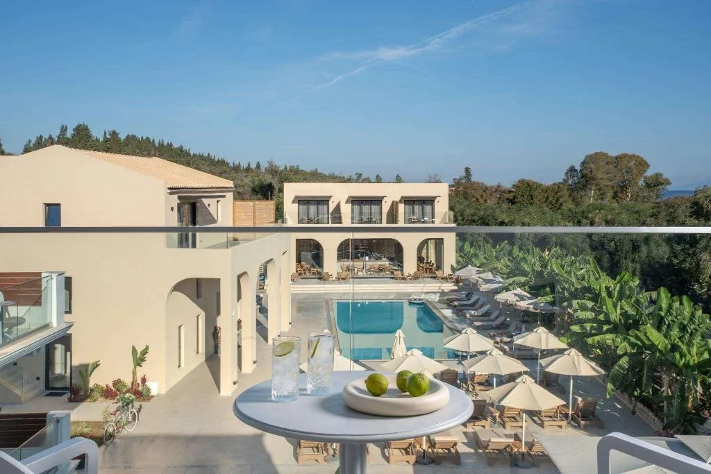 Terrace, Ekati Mare Boutique Resort, Corfu