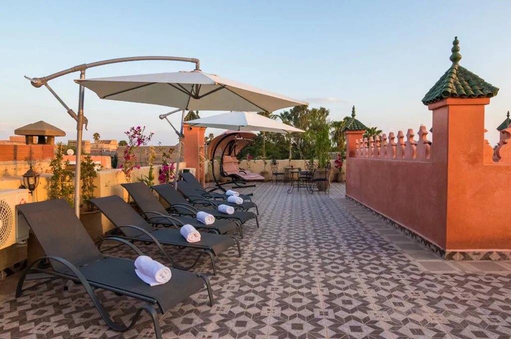 Terrace, Riad Challa, Marrakech