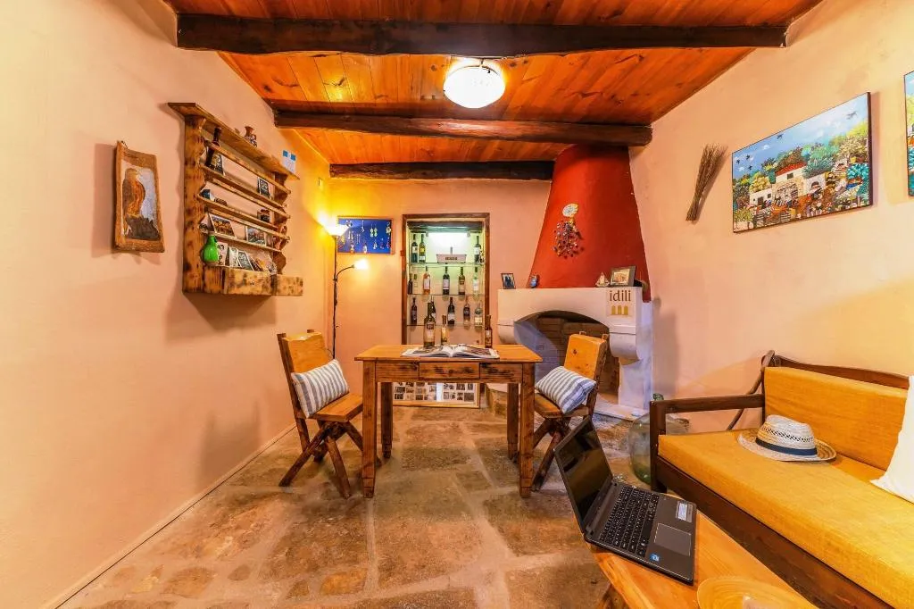 Lobby, Idili Traditional House, Crete