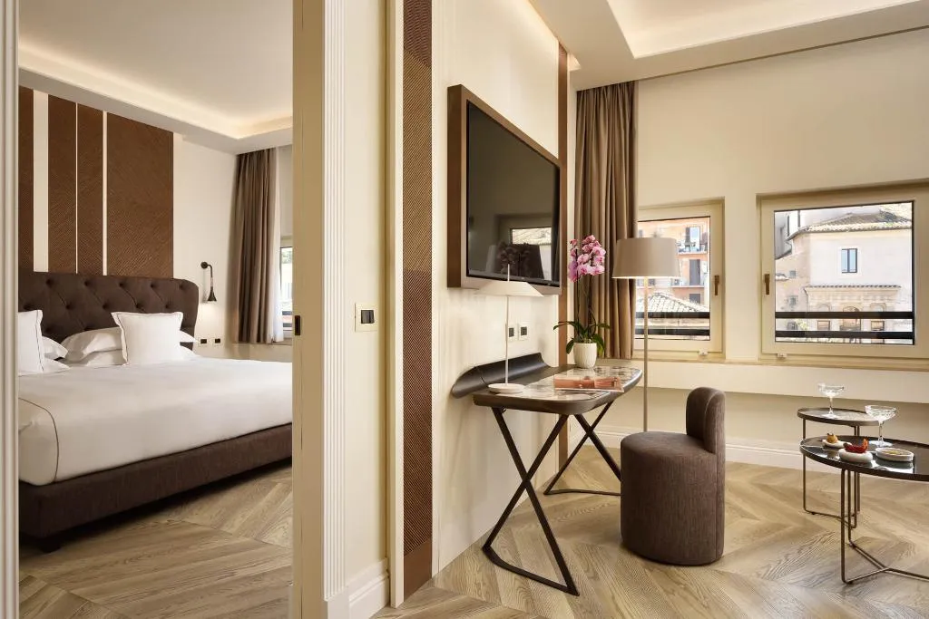 SUITE WITH JACUZZI Room, Grand Hotel Palatino, Rome