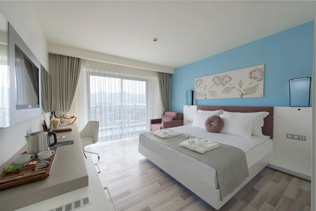 FAMILY ROOM LAND VIEW Room, Flora Garden Ephesus Hotel, Izmir