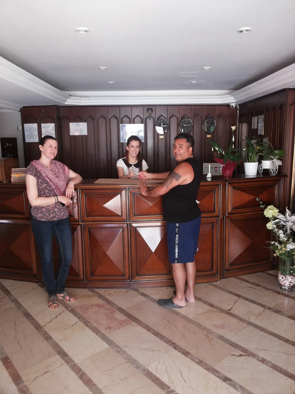 Lobby, Nazar Hotel, Izmir