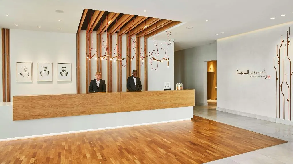 Lobby, Hilton Garden Inn Hotel Mall Avenue, Dubai