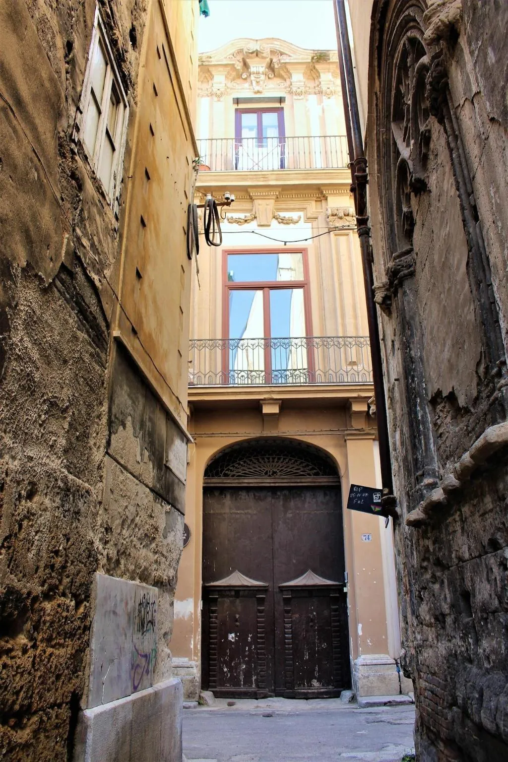 General view, La Via Delle Biciclette, Palermo