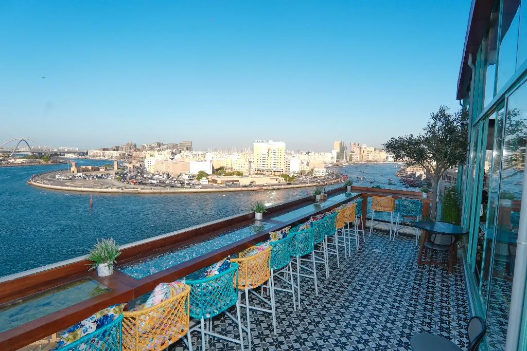 Terrace, Concorde Creek View Hotel, Dubai