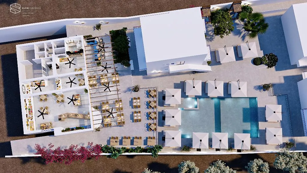 Terrace, Cretan Seaside Boutique Hotel, Crete