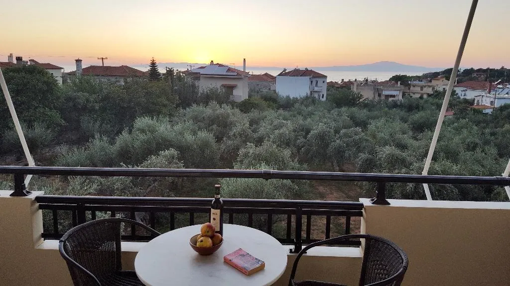Terrace, Bonos Apartments, Kalamata
