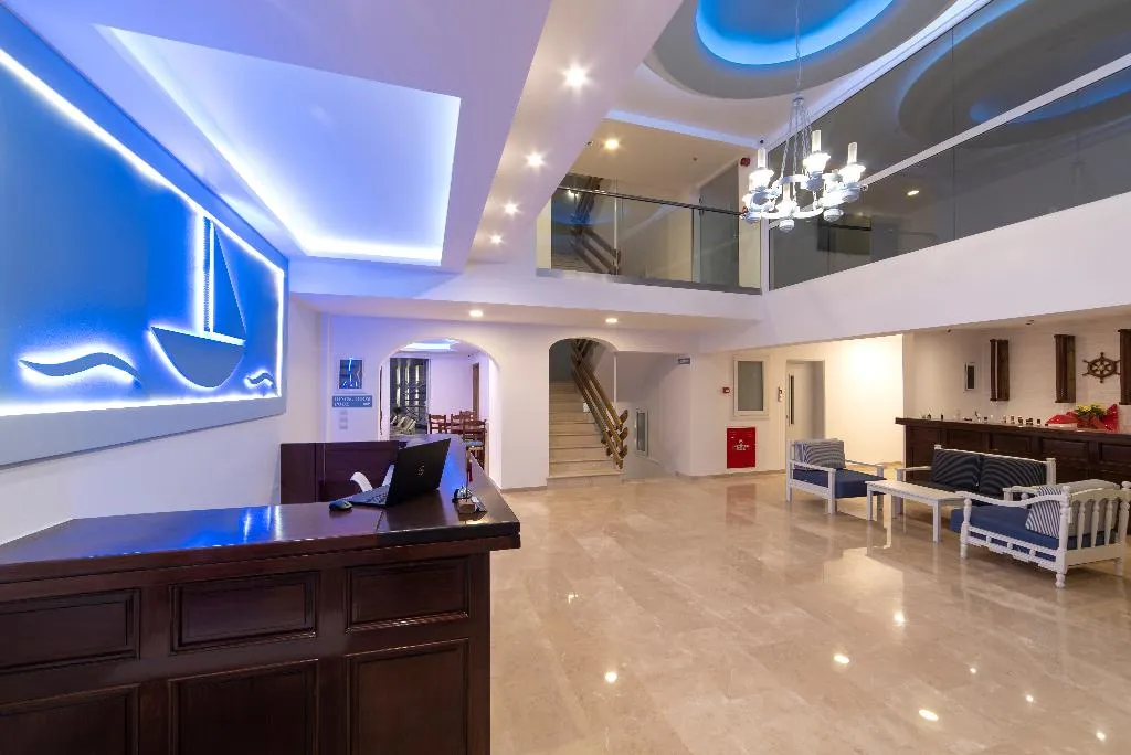 Lobby, Naiades Marina Hotel, Crete