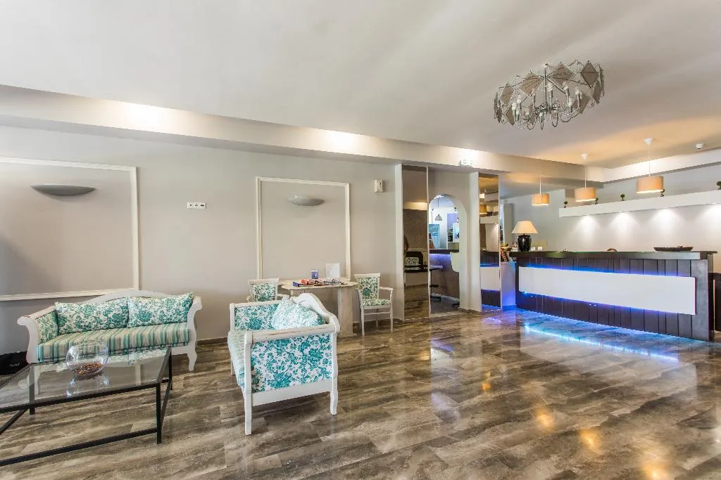 Lobby, Silver Bay Hotel, Corfu