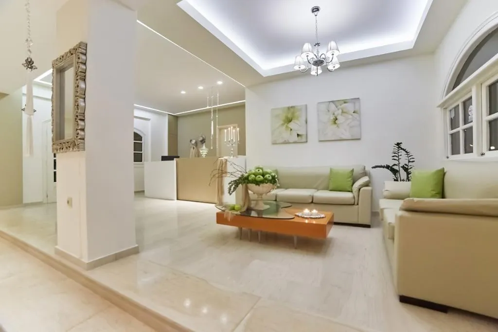 Lobby, Stelios Gardens, Crete