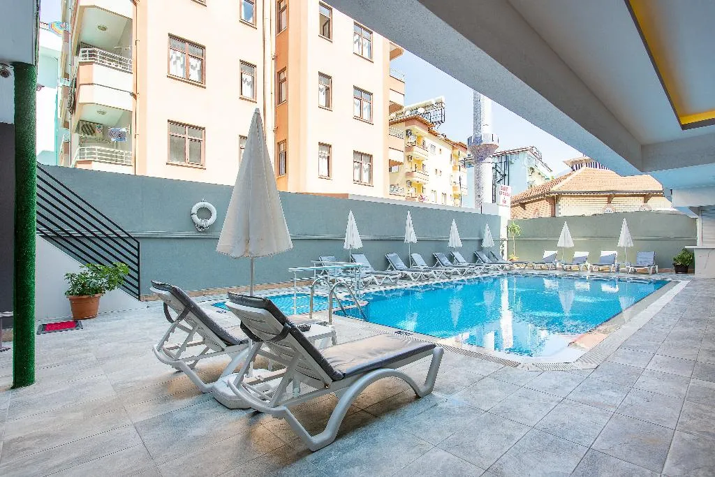 Pool, Aslan City Kleopatra Hotel, Antalya