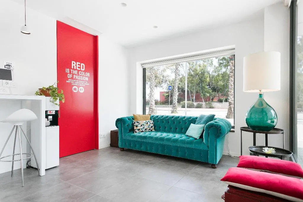Lobby, Lugaris Beach Apartments, Barcelona