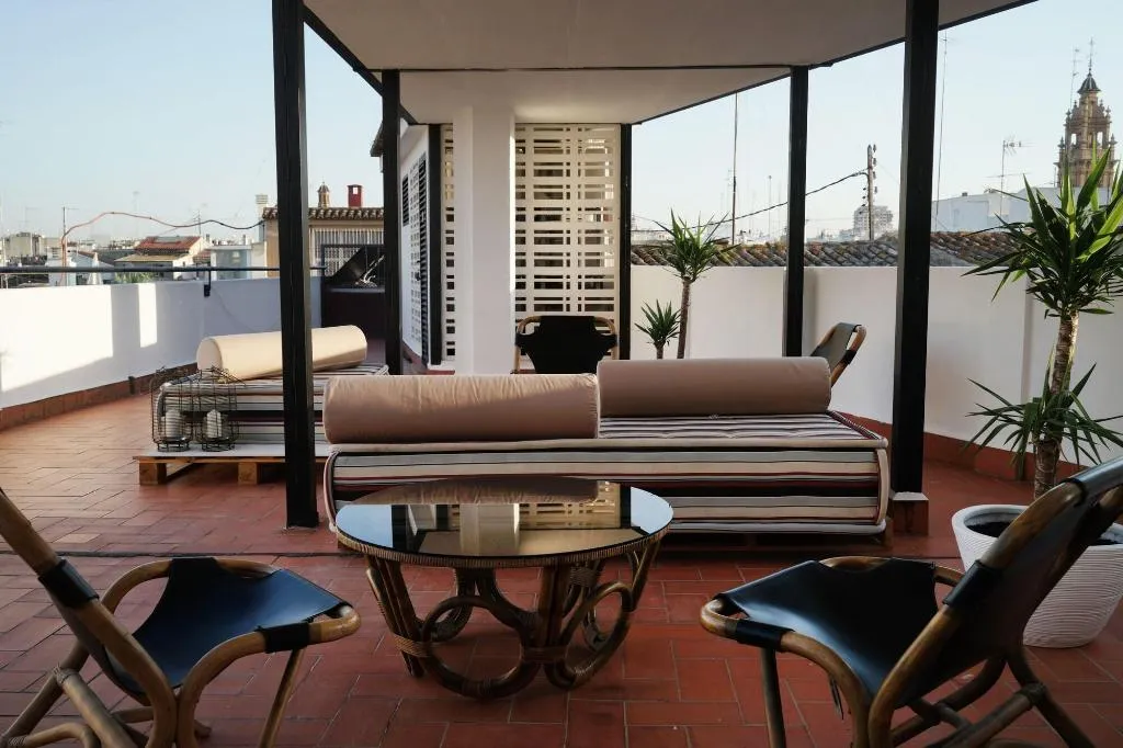 Terrace, Md Design Hotel Portal Del Real, Valencia