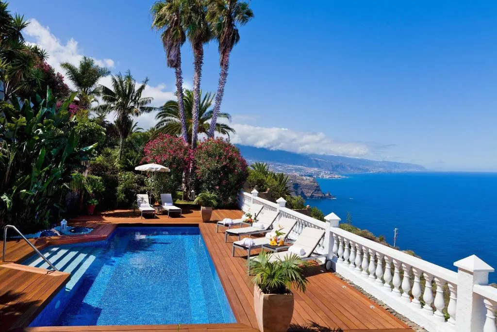 General view, Jardin de la Paz, Tenerife