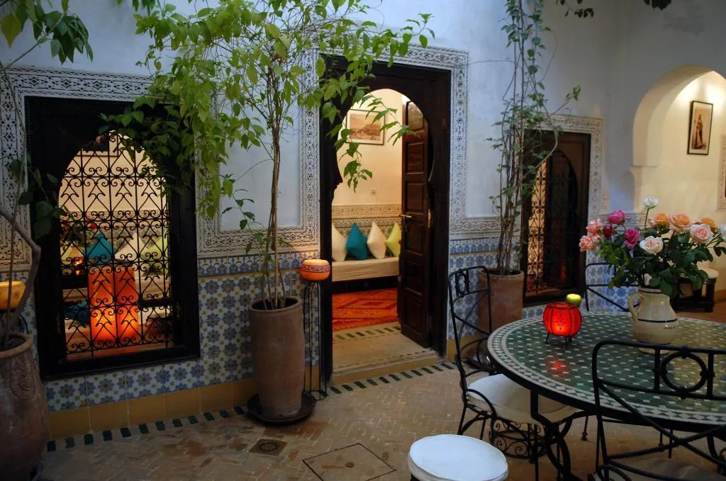 Lobby, Riad Al Mamoune, Marrakech