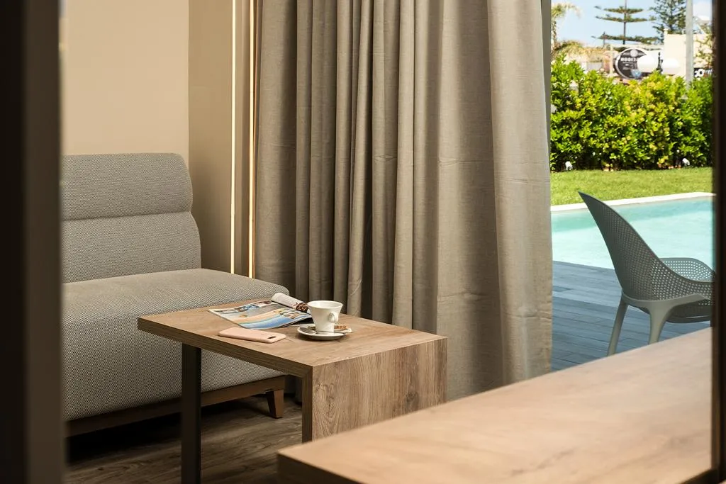 Double or Twin DELUXE POOL VIEW Room, Atlantica Amalthia Beach Hotel, Crete