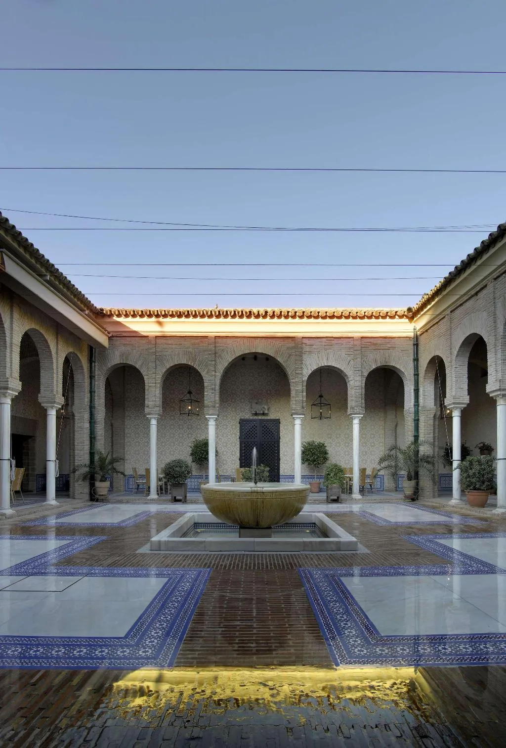 Lobby, Parador de Carmona, Seville