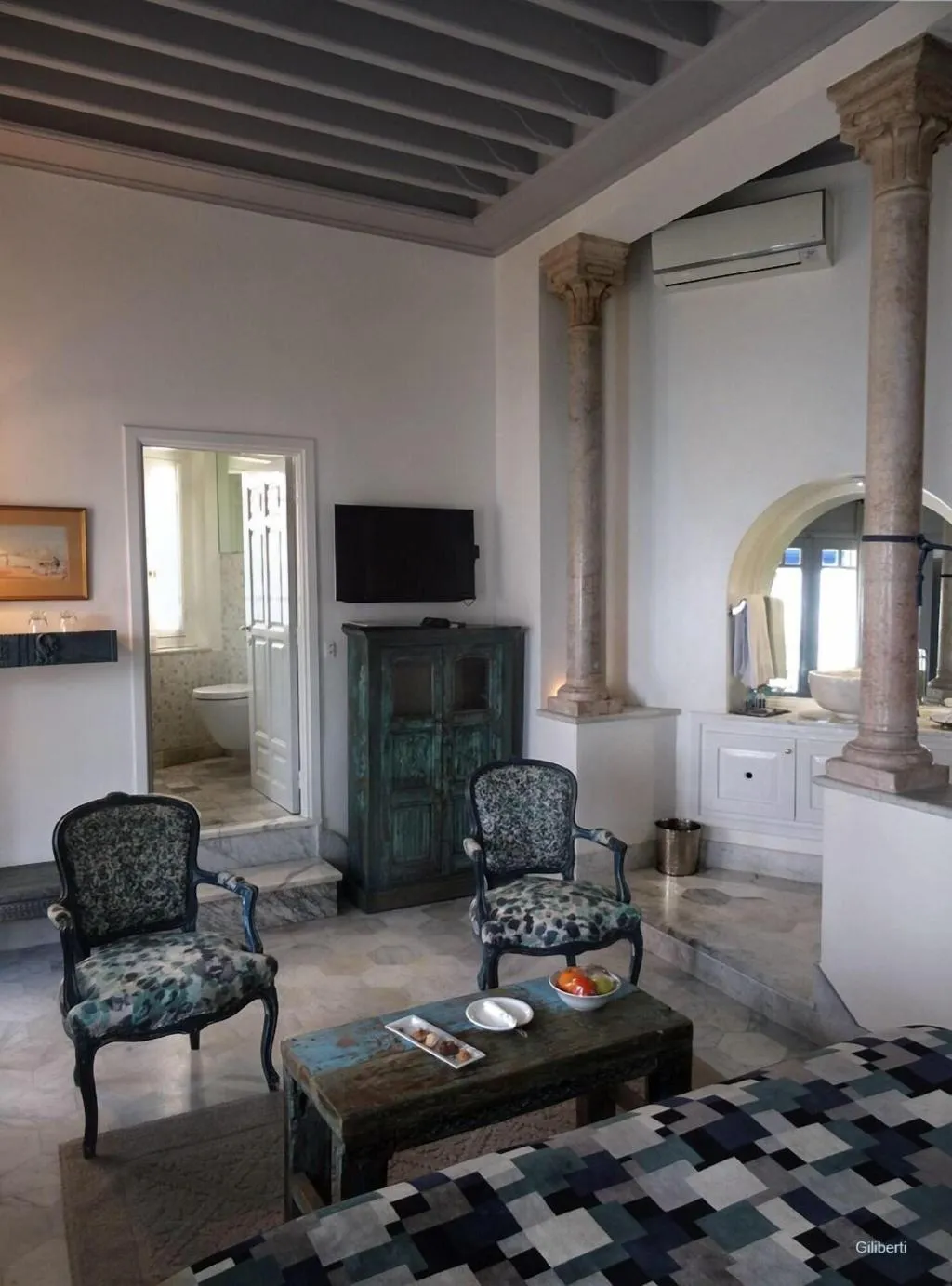 Room, La Villa Bleue, Tunisia