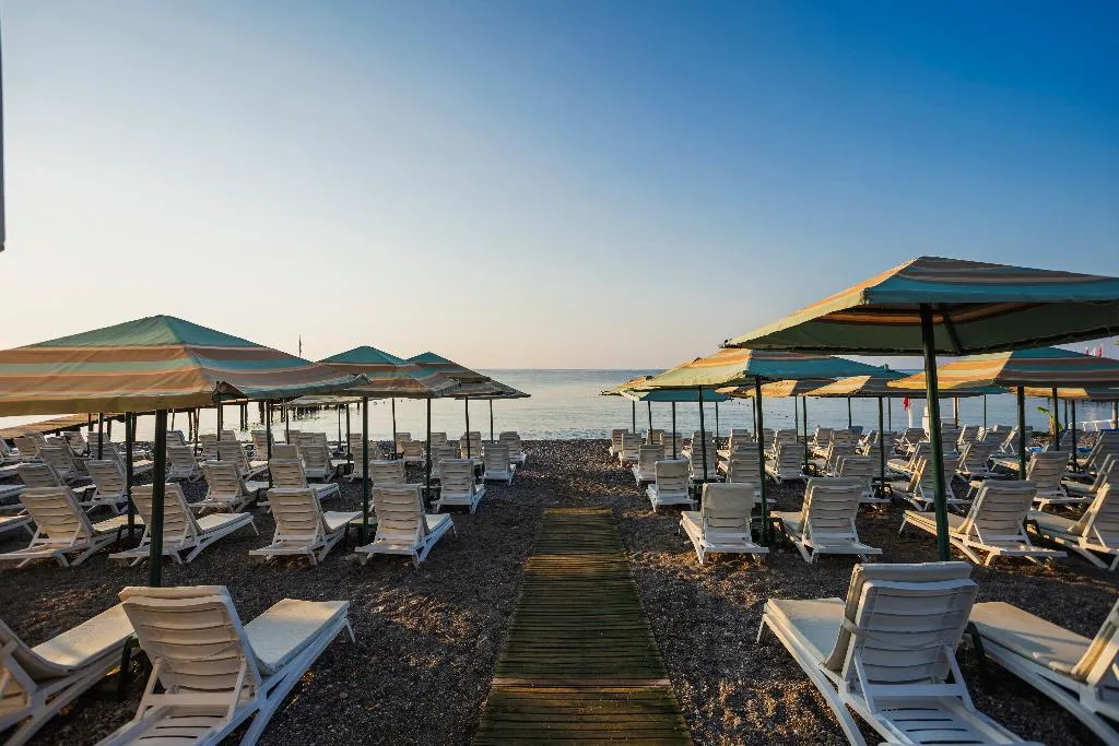 Beach, Si̇Mena Comfort Hotel, Antalya