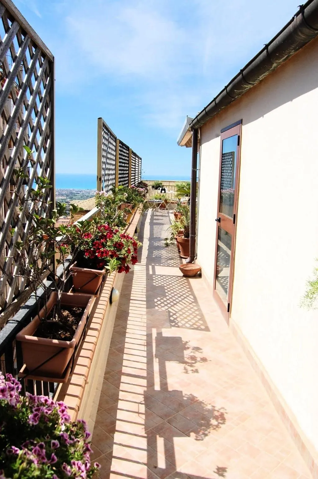Terrace, B&B Portatenea, Catania