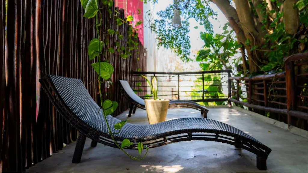 Terrace, Kanté Hotel - Downtown Tulum, Cancun Area