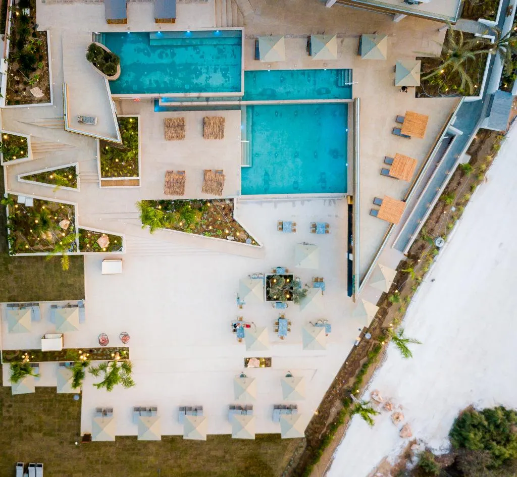 Pool, Cavo Zoe Seaside Hotel, Cyprus