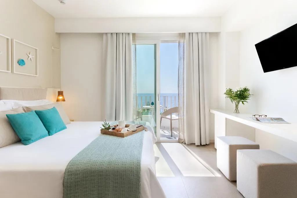 JUNIOR SUITE SEA VIEW WITH BALCONY Room, Albatros Beach Hotel - Letojanni, Taormina