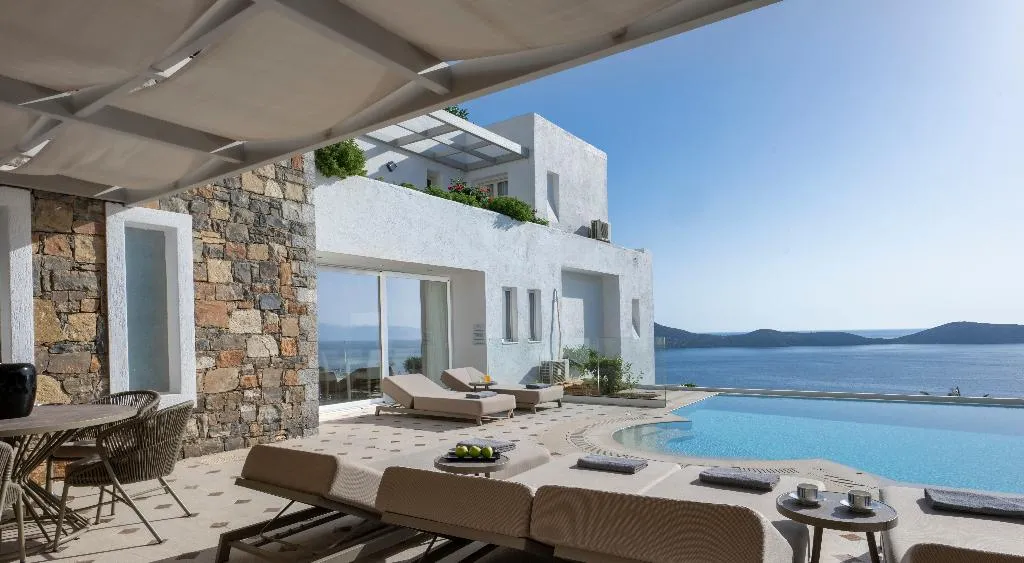 VILLA THREE BEDROOMS WITH PRIVATE POOL Room, Elounda Gulf Villas by Sandglass, Crete