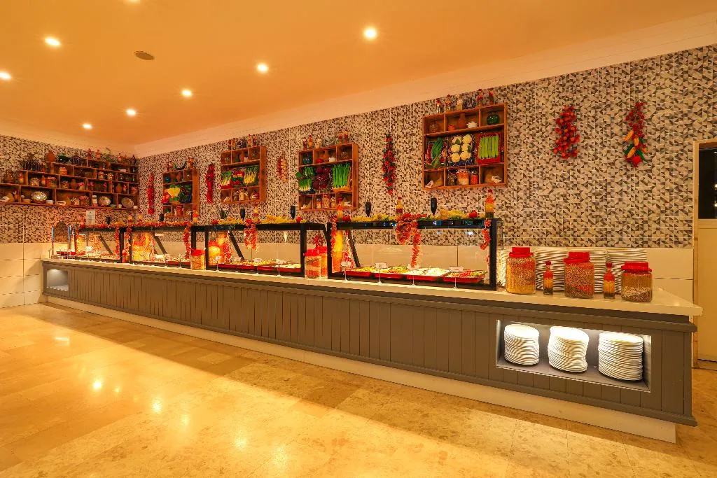 Restaurant, Crystal Aura Aqua Collection, Antalya