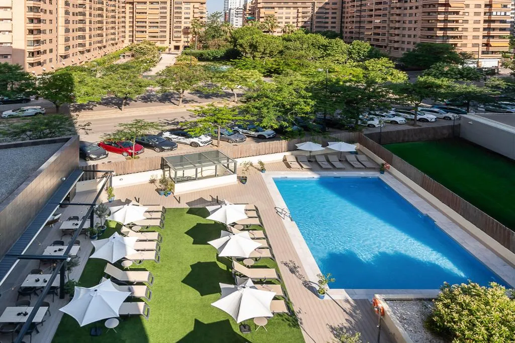 Double or Twin POOL VIEW Room, Innside Valencia Oceanic, Valencia