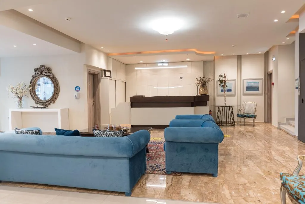 Lobby, Regina Mare Hotel, Thessaloniki