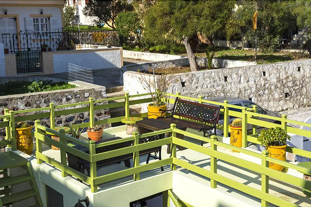 Terrace, Villa Toula, Santorini