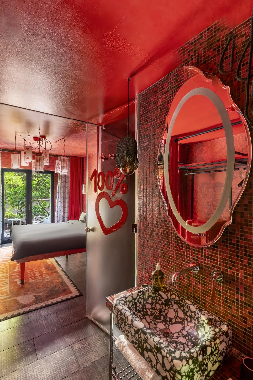DOUBLE GARDEN VIEW Room, 25hours Hotel Piazza San Paolino, Florence