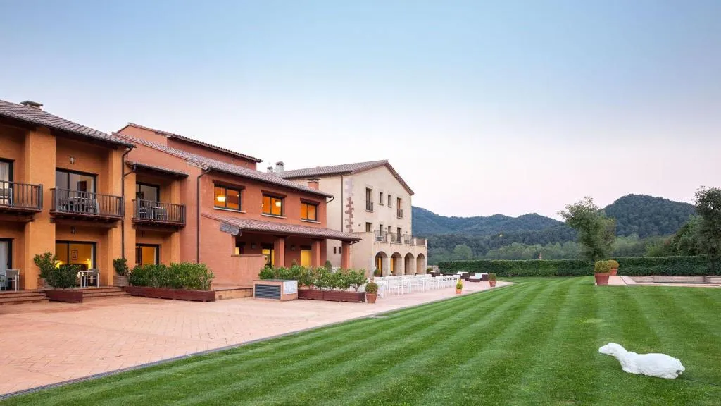 Terrace, Hotel Vall de BAs, Costa Brava