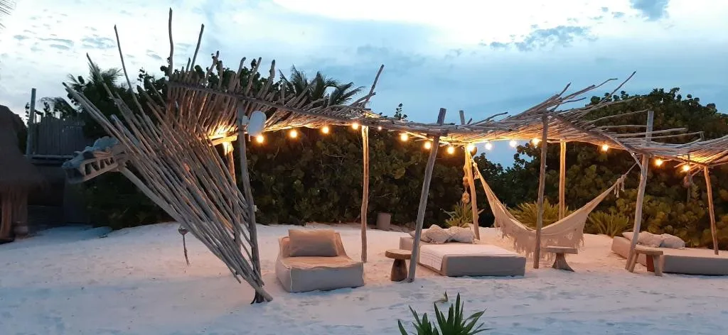 Terrace, Ikal Hotel Tulum, Cancun Area