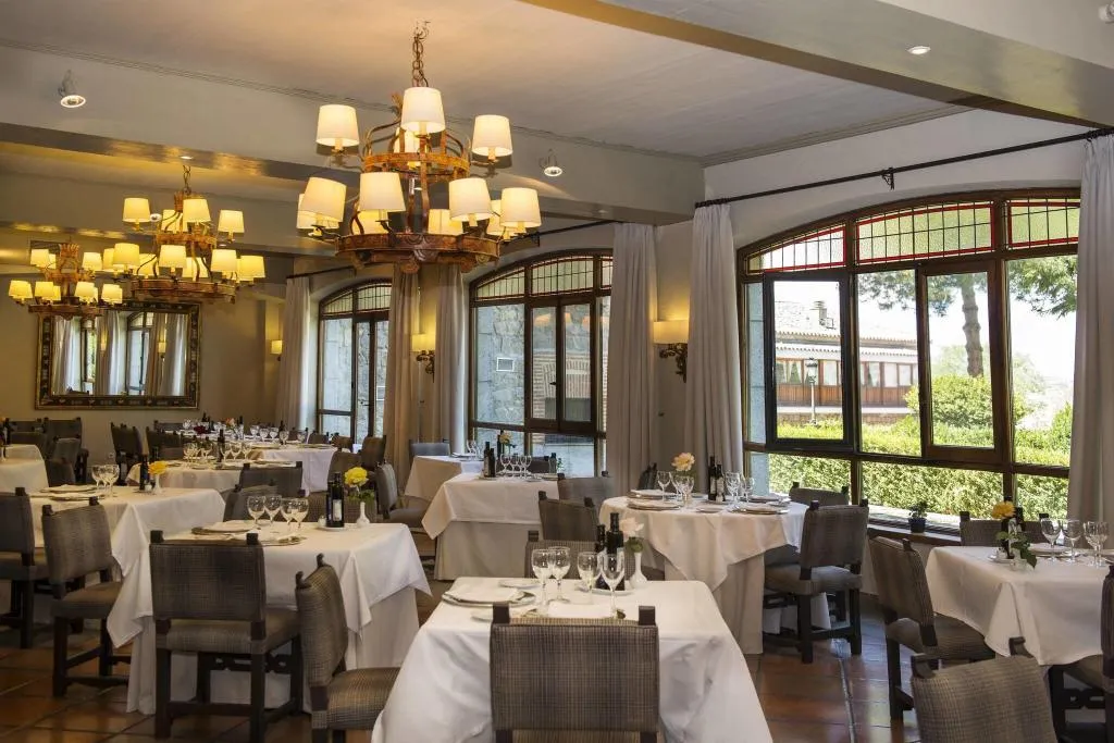 Restaurant, Parador de Avila, Madrid