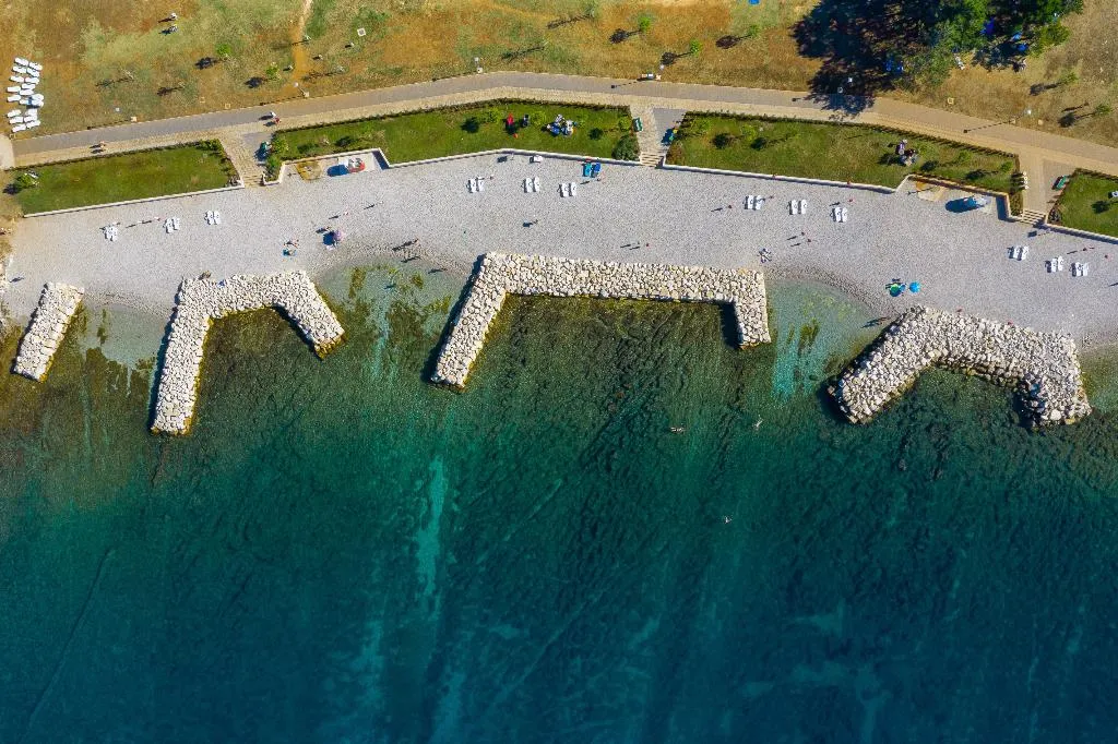 Beach, Hotel Materada Plava Laguna, Istria