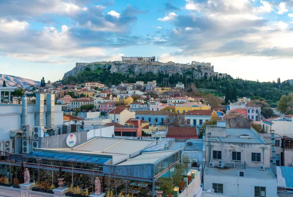 General view, Lotus Inn, Athens