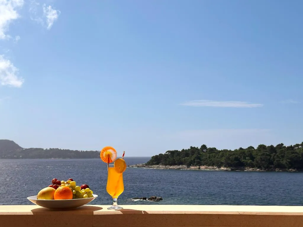 DOUBLE SEA VIEW WITH BALCONY Room, Hotel Bozica, Dubrovnik